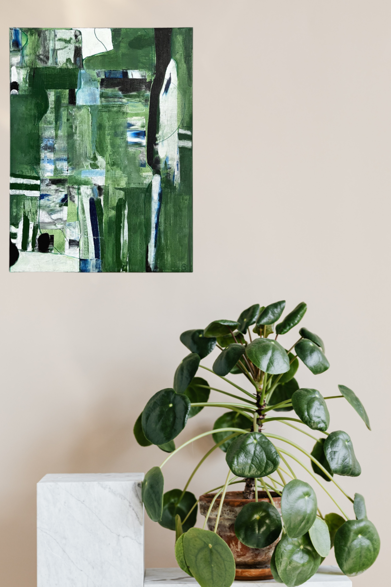 abstract_paintings_cadmium_green_on_the_wall
